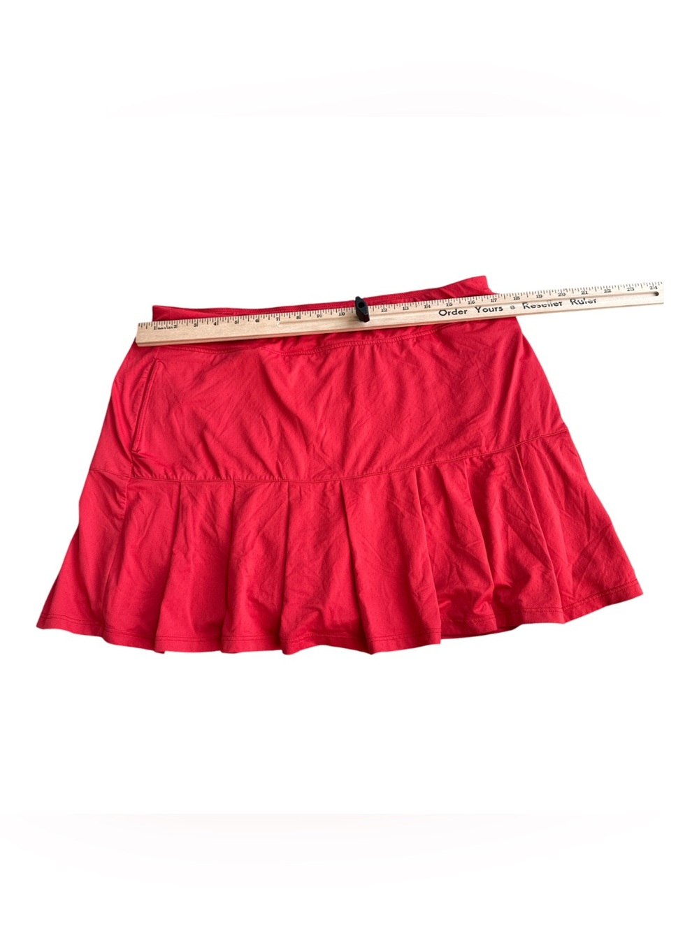 Sport Haley Red Ruffle Golf Skort Skirt